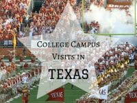 College Campus Visits in Texas